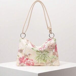 SHEIN Floral Sequin Shoulder Bag